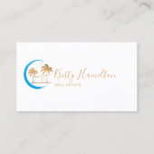 エテ実在ートプロフェッショナルパームビーチハウスフォトbu 名刺 (正面)