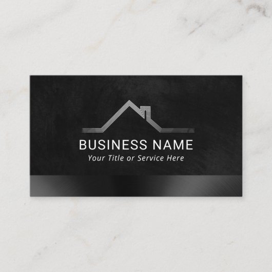 エテ実在ートプロフェッショナルブラック 名刺 (正面)