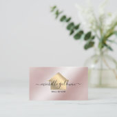 エテ実在ートプロフェッショナルモダンスクリプトハウスブシン 名刺 (スタンド正面)