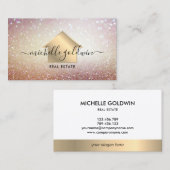 エテ実在ートプロフェッショナルモダンスクリプトハウスブシン 名刺 (正面/裏面)