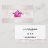 エテ実在ートプロフェッショナルモダンスクリプトハウスブシン 名刺 (正面/裏面)