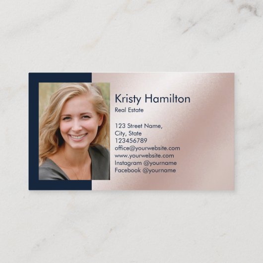 エテ実在ートプロフェッショナルモダン不動産仲介業者追加フォト 名刺 (裏面)