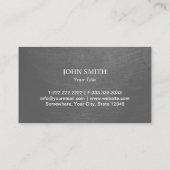 エテ実在ートプロフェッショナル不動産仲介業者グランジメタル 名刺 (裏面)