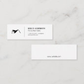 エテ実在ートプロフェッショナル |プロパティ管理 スキニー名刺 (正面/裏面)