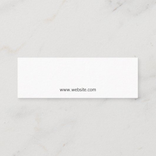 エテ実在ートプロフェッショナル |プロパティ管理 スキニー名刺 (裏面)