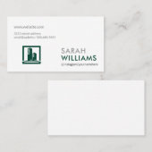 エテ実在ートプロフェッショナル |マーケティング 企業の 名刺 (正面/裏面)