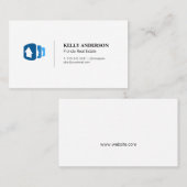 エテ実在ートプロフェッショナル | 積み重ね住宅ロゴ 名刺 (正面/裏面)