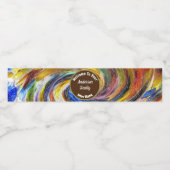 エテ実在ートプロモーションブライトレトロスワール不動産仲介業者 ペットボトルラベル (シングルラベル)