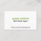 エテ実在ートホームルーフと鍵 名刺 (裏面)