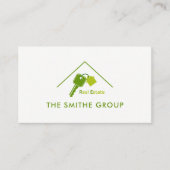 エテ実在ートホームルーフと鍵 名刺 (正面)