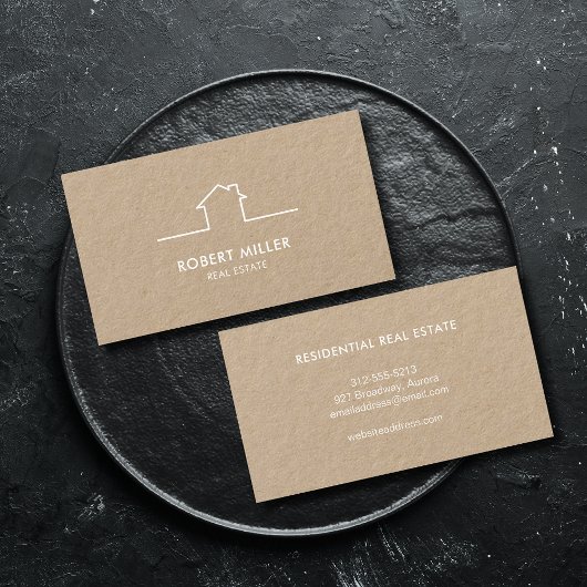 エテ実在ートホームロゴ不動産仲介業者クラフト 名刺