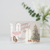 エテ実在ートマーケティングクリスマスホリディハガキ シーズンポストカード (スタンド正面)