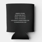 エテ実在ートマーケティング白黒ハウス不動産仲介業者 缶クーラー (裏面)