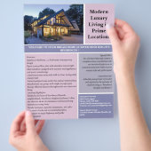 エテ実在ートマーケティング チラシ (手)