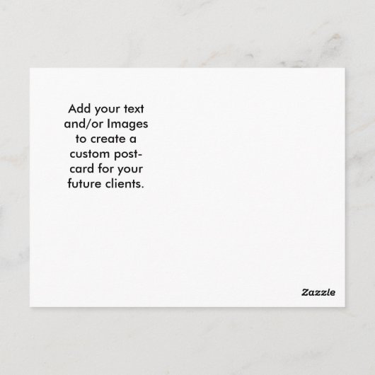 エテ実在ートマーケティング ポストカード (裏面)