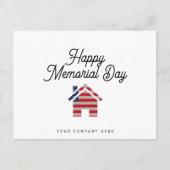 エテ実在ートメモリアルデーフラッグハウス ポストカード (正面)