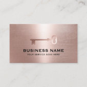 エテ実在ートモダンバラ金ゴールド鍵不動産仲介業者 名刺 (正面)