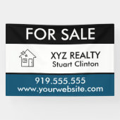 エテ実在ートロゴ不動産マーケティングカスタム屋外用 横断幕 (横)