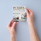 エテ実在ート不動産仲介業者フライヤー チラシ (手)