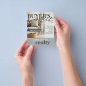 エテ実在ート不動産仲介業者フライヤー チラシ (手)