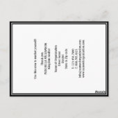 エテ実在ート不動産仲介業者マーケティング ポストカード (裏面)