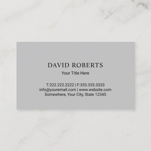 エテ実在ート不動産仲介業者モダン金ゴールドハウスロゴ 名刺 (裏面)