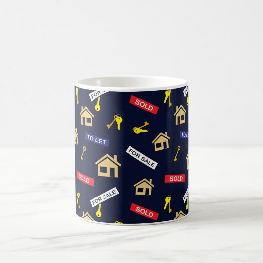 エテ実在ート不動産仲介業者 コーヒーマグカップ (中央)