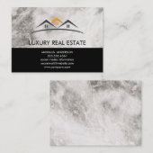 エテ実在ート屋根トップ | 大理石トリム | ルクス 名刺 (正面/裏面)