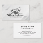 エテ実在ート建築 | プロパティ管理 名刺 (正面/裏面)