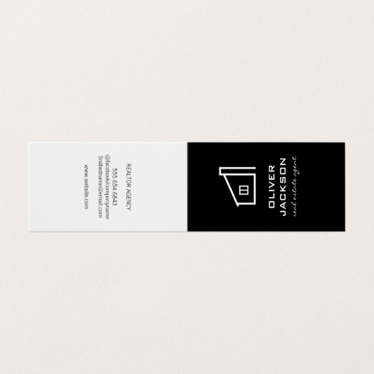 エテ実在ート白黒 名刺 (外部フラット)