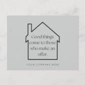 エテ実在ート農業マーケティング ポストカード (正面)