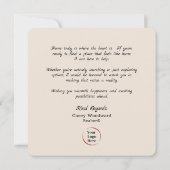 エテ実在ート農業モダンマーケティングメーラー カード (裏面)