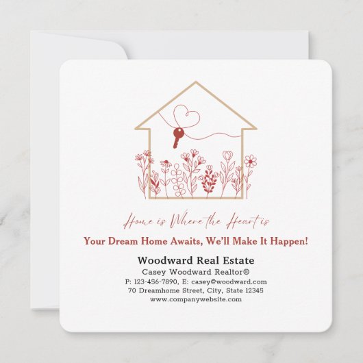 エテ実在ート農業モダンマーケティングメーラー カード (正面)