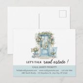 エテ実在ート農業又はマーケティング ポストカード (正面/裏面)