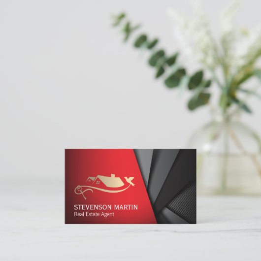 エテ実在ート鍵バードロゴ 名刺 (スタンド正面)