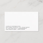 エテ実在ート鍵 |大理石の背景 名刺 (裏面)