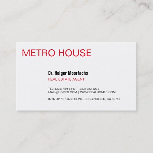 エテ実在ート黒と赤 名刺 (正面)