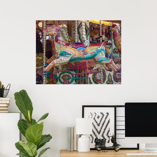 エディという馬 ポスター (ホームオフィス)