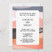 エディはっきりした・オレンジ結婚ズは 招待状 (正面)