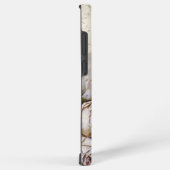 エディクールシャビーヴィンテージバラオン破れた紙 SAMSUNG GALAXYケース (右側面)