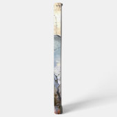 エディクールシャビーヴィンテージバラオン破れた紙 SAMSUNG GALAXYケース (左側面)