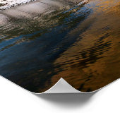 エディザレイクサンセット – シエラネバダ山脈 ポスター (角)