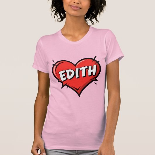 エディスを愛して Tシャツ (正面)