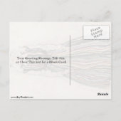 エディスシレーインドレストライプのスバイエゴンシエール ポストカード (裏面)