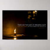 エディス感動的ウォートン引用文「ライト」 ポスター (正面)