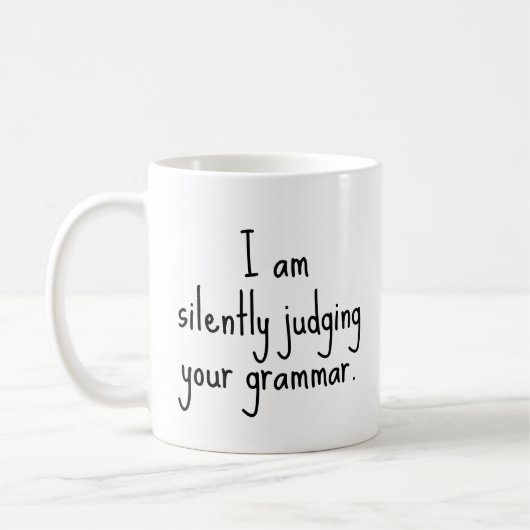 エディタおもしろい引用文Office コーヒーマグカップ (左)