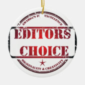 エディタの選択製品 セラミックオーナメント (正面)