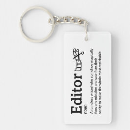 エディタ定義 – フィルムおもしろいウィザード キーホルダー