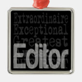 エディタExtraordinaire メタルオーナメント (正面)