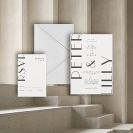 エディトリアルフェア結婚式招待状 招待状